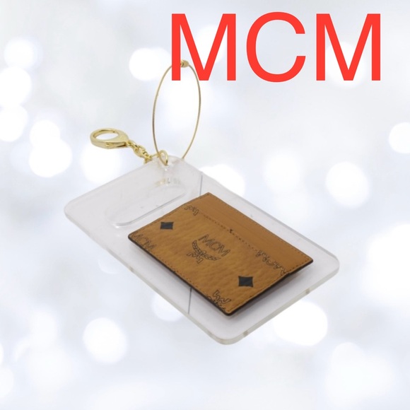 MCM Handbags - 💯 Authentic MCM Brown Visetos Card Case, New With Tags, Unique and Rare Item.